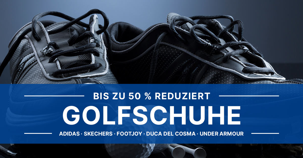 Banner Maritim Pro-Shop: Golfschuhe bis zu 50 % reduziert
